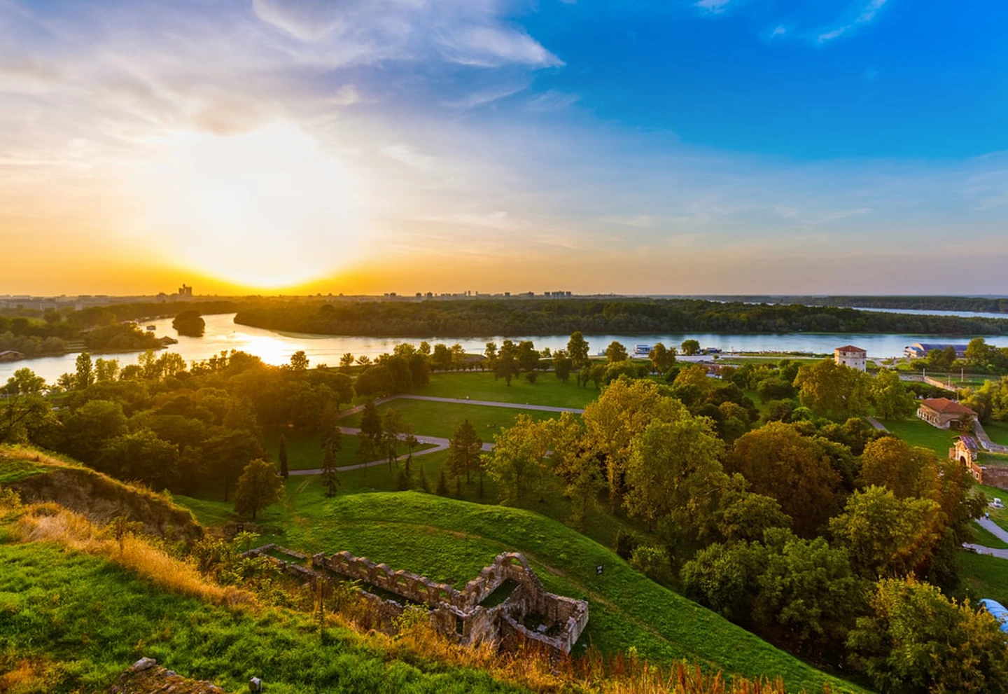 Kalemegdan View Belgrade